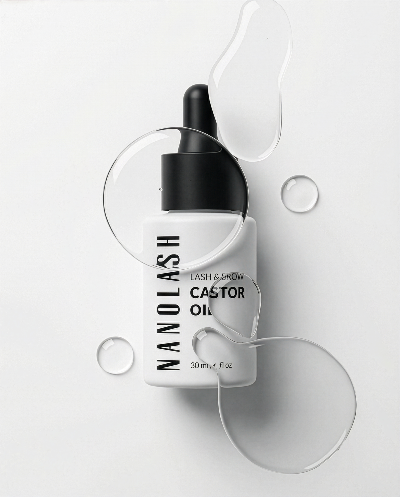 olio di ricino puro nanolash