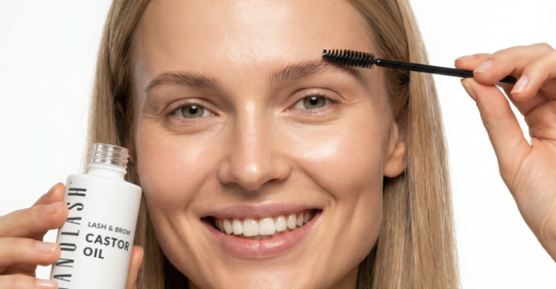 nanolash olio di ricino sopracciglia